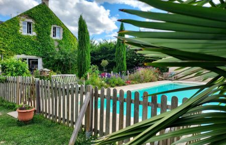 Chambre d'h&ocirc;tes n&deg;41G10330 Su&egrave;vres - Loir-et-Cher - Notre jardin (photo du propri&eacute;taire)