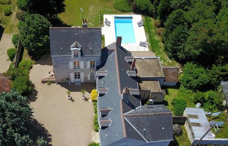 Chambre d'h&ocirc;tes n&deg;41G10388 Vineuil - Loir-et-Cher - Le Clos des P&eacute;ziers - Vue g&eacute;n&eacute;rale