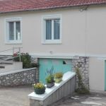Les Sablons I et II - terrasse du grand gîte et accès aux sous-sols Les Sablons I et II - terrasse du grand gîte et accès aux sous-sols