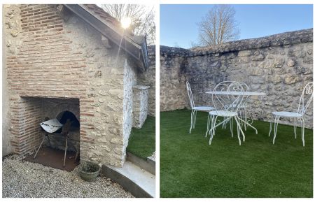 G&icirc;te n&deg;41G1262 Avaray - Loir-et-Cher - G&icirc;te avec terrasse : plancha et salon de jardin